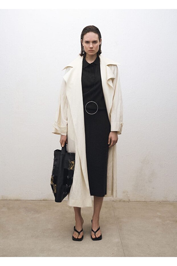 Wool Blend Polo Neck Sweater - 2