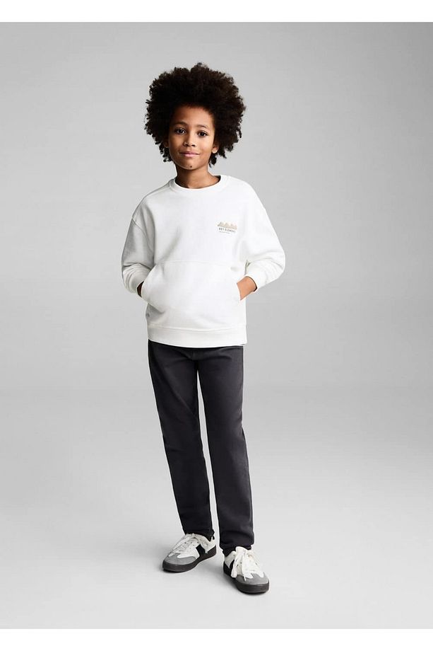 Doku desenli sweatshirt - 2