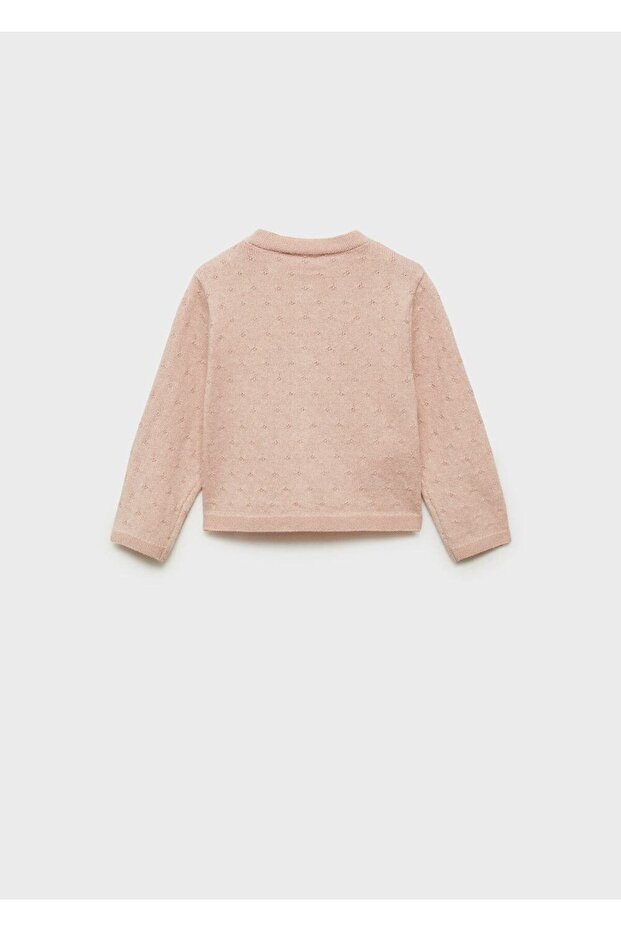 İşlemeli örgü hırka - 2