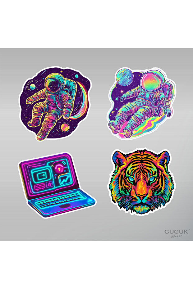 Neon Sticker Seti - 6