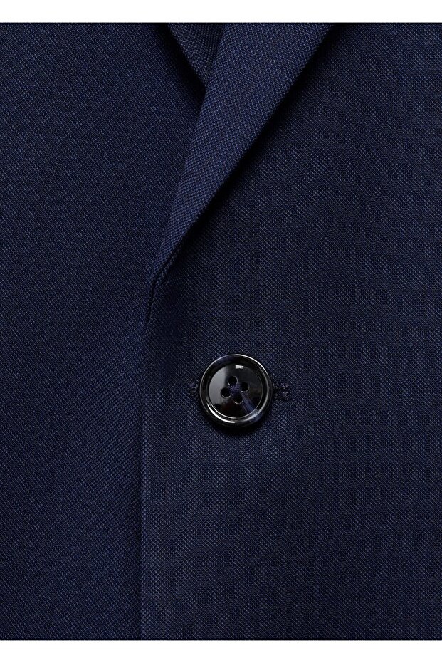 Turin %100 saf yün blazer ceket - 5