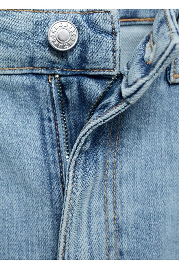 Claudia dar kesim crop jean pantolon - 6