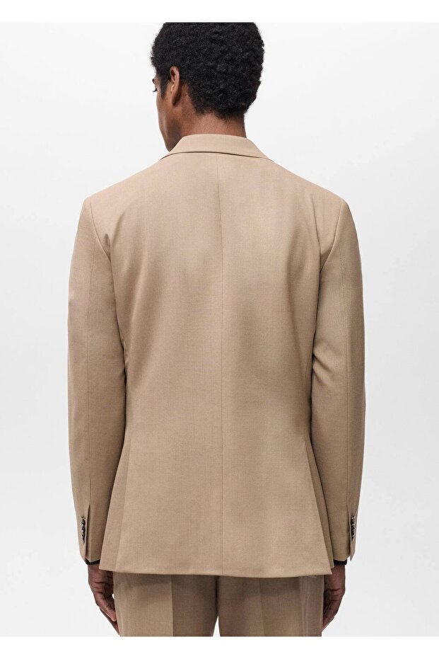 Turin %100 saf yün blazer ceket - 4