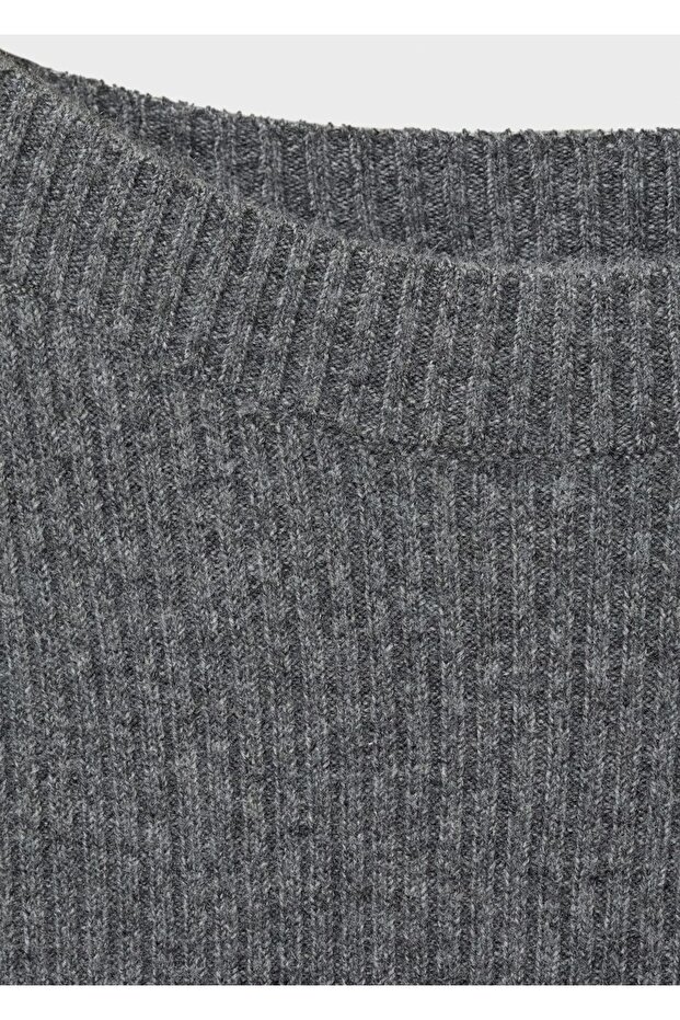 Kayık yaka triko kazak - 8