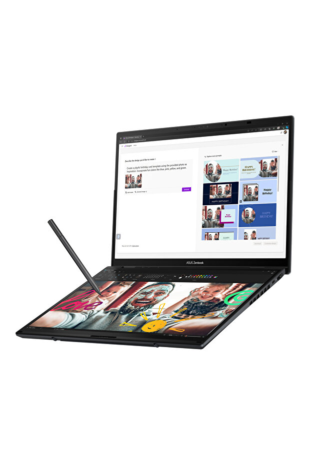 Zenbook DUO UX8406CA-PZ220W Intel Core Ultra 7 Processor 255H 32GB 1TB SSD 14.0" 3K OLED W11H Laptop - 6