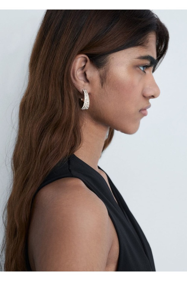 Strickkleid mit V-Ausschnitt - 6