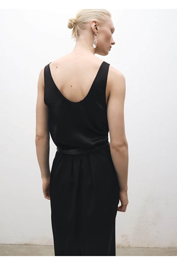 İpek askılı bluz - 4