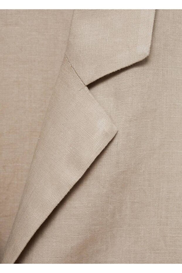 Keten karışımlı gömlek - 7