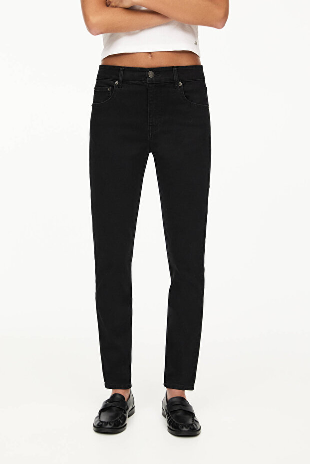 Orta bel skinny jean - 5