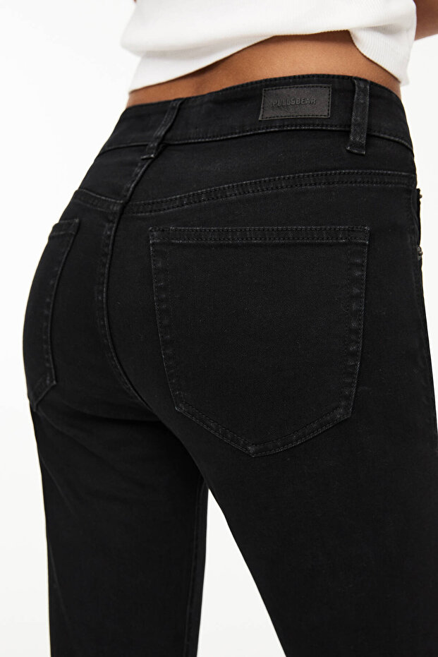 Orta bel skinny jean - 6