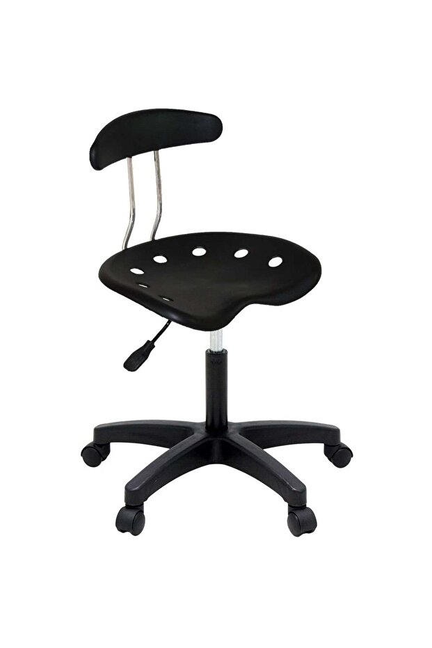 Nil Sandalye Plastik Ayak Siyah - 1