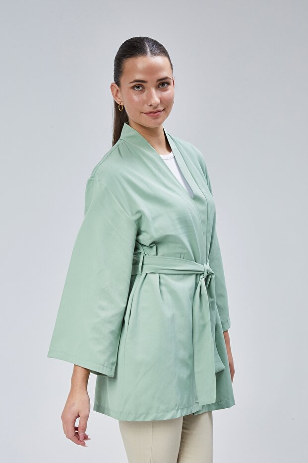 Kuşaklı Kimono - 6