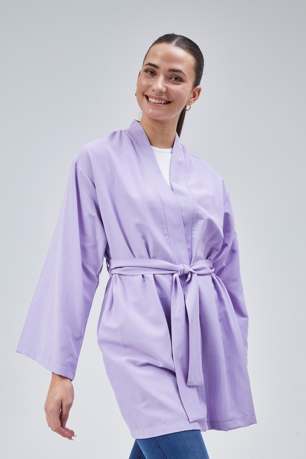 Kuşaklı Kimono - 5