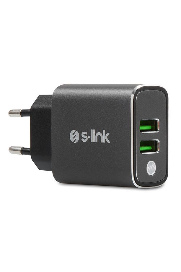 Şarj Aleti Takım Çift Çıkışlı 3.1 A + Type-C Kablo S-link Swapp SW-EHT36M - 2