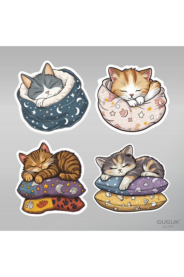 Kedi Sticker Seti - 3