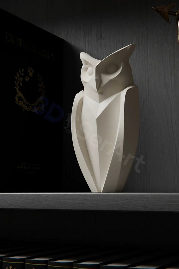 Concept Baykuş Biblo 17cm 3D Üretim Özel Seri - 1