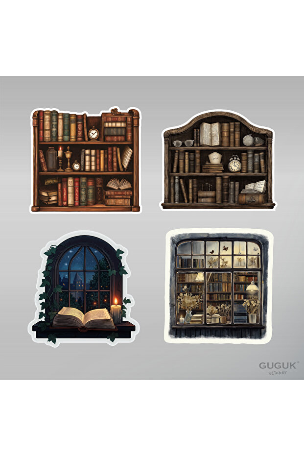 Dark Academia Sticker Seti - 7