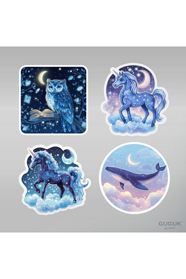 Mavi Sticker Seti - 6