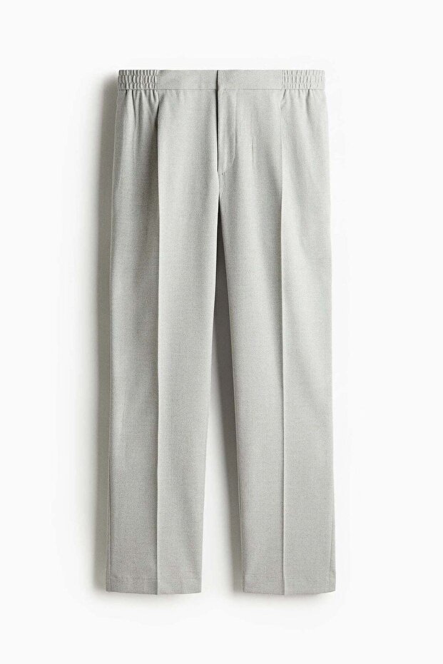 Regular Fit Crease-leg trousers