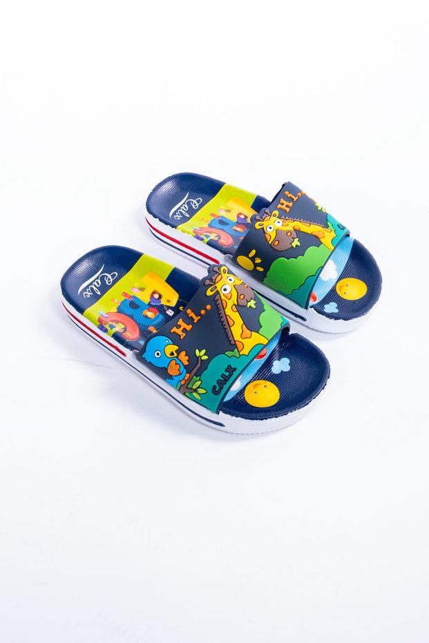 Children's Non-Slip Sole Colorful Slippers, Children's Pool Slippers, Children's Slippers, Baby Slippers