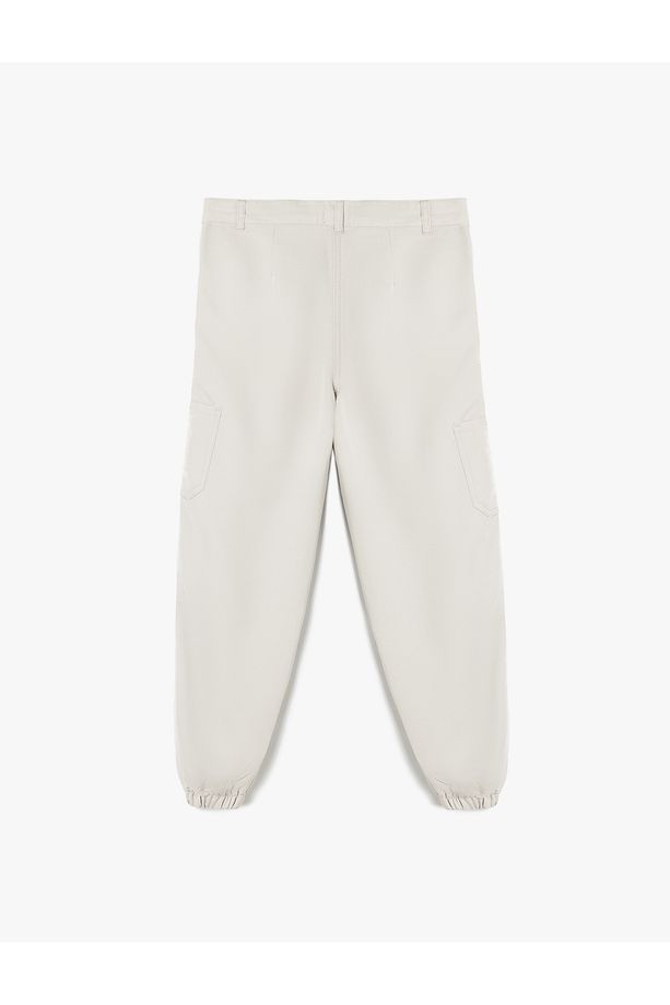 Cep Detaylı Modal Karışımlı Jogger Pantolon - 2