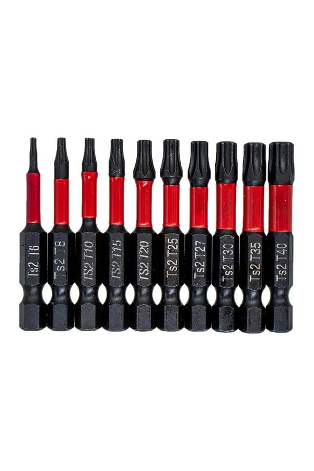 6279 Manyetik Torx Bits Uç Seti T6-T40 (10 Parça) - 2