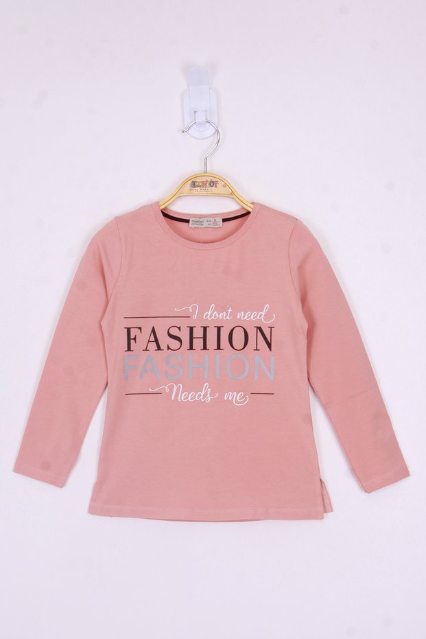 Girls' Fashion Printed T-shirt