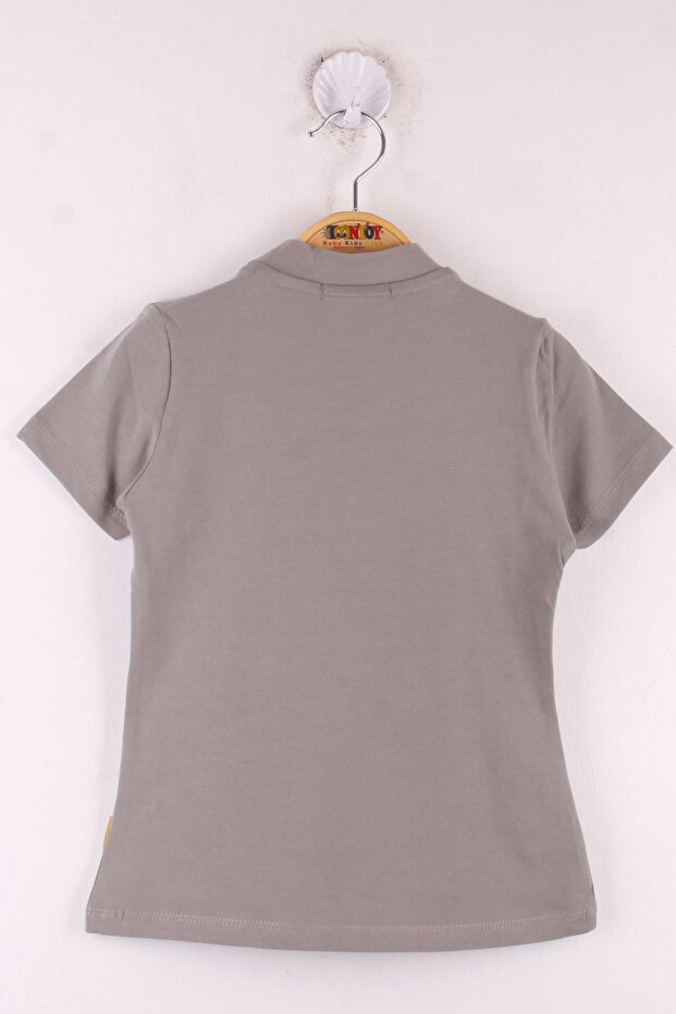 Girl's Lace Front T-Shirt