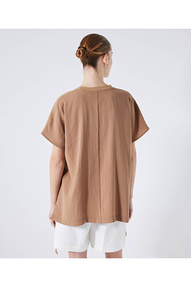 Adjustable drawstring T-shirt - 5