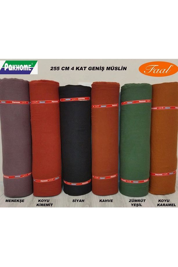 4 Kat Müslin, %100 Pamuk , Tek Kişilik Pike , Yatak Örtüsü, 170*250 Cm - 4