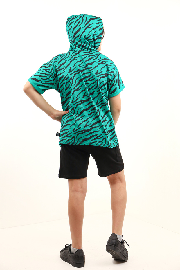 Patterned Boy's Shorts Set - 3