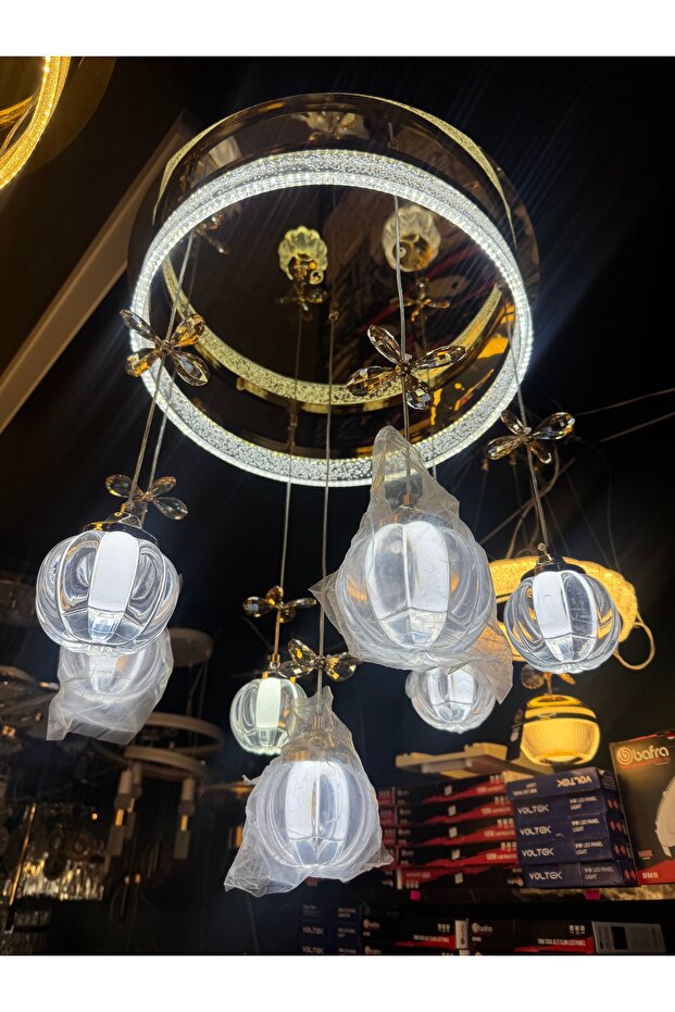 7li cam ledli  avize - 1