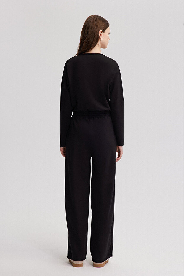 Strick-Overall mit elastischem Bund - 6