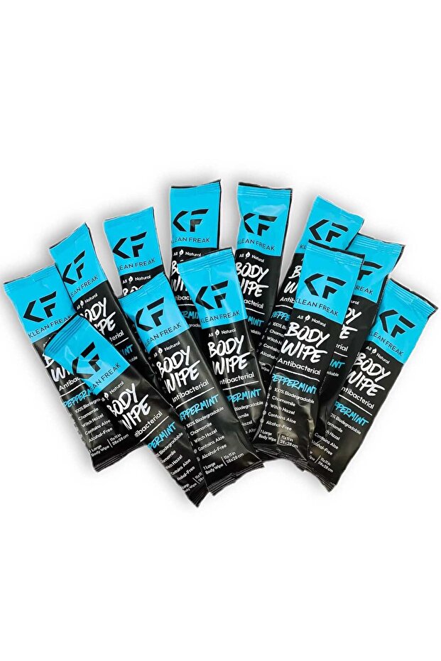 - مناديل للجسم - عبوة من اثنتي عشرة قطعة - نعناع - 1