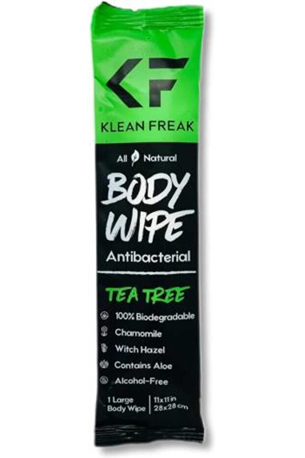 - Body Wipes - 100 Pack - Tea Tree