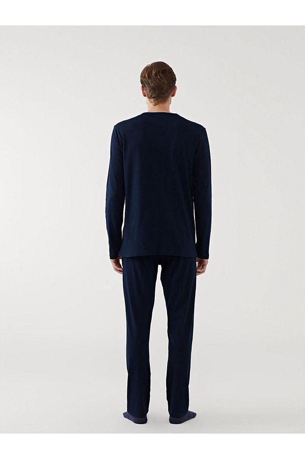 Standart Kalıp Erkek Pijama Takımı - 4
