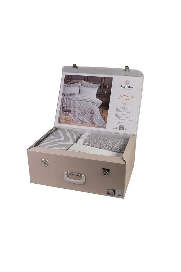 Çift Kişilik Tımeless Prıme Set Londa Grı - Yatak Ortusu - 5