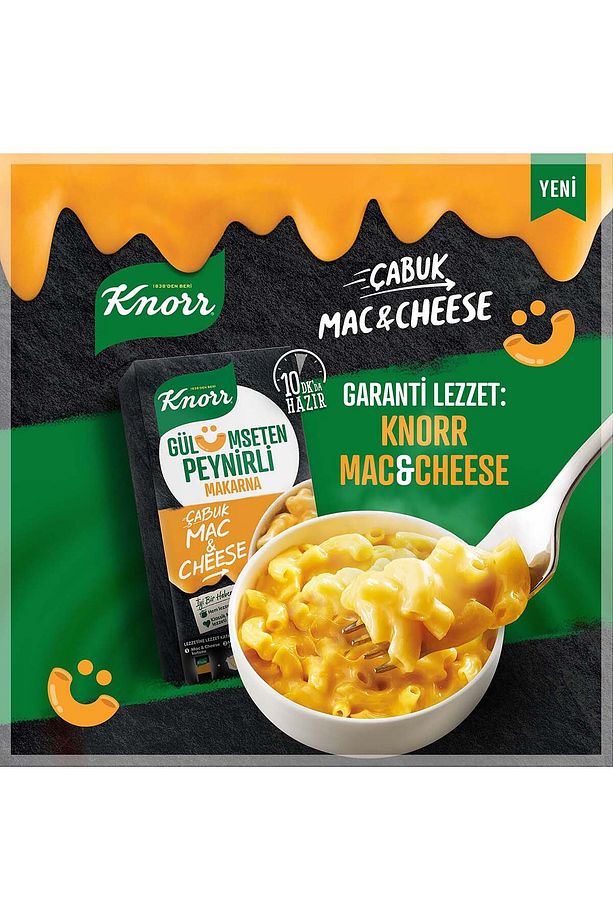Çabuk Makarna Mac And Cheese Peynirli 212 gr 2 Adet - 7