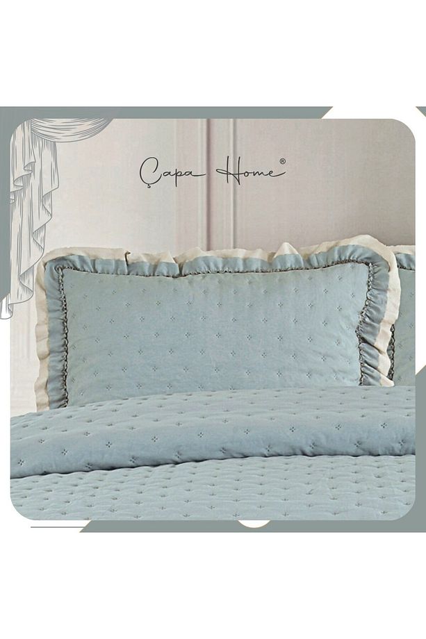 ÇAPA HOME RİVER MİCRO FIRFIRLI ÇİFT TARAFLI YATAK ÖRTÜSÜ TEK KİŞİLİK - 2