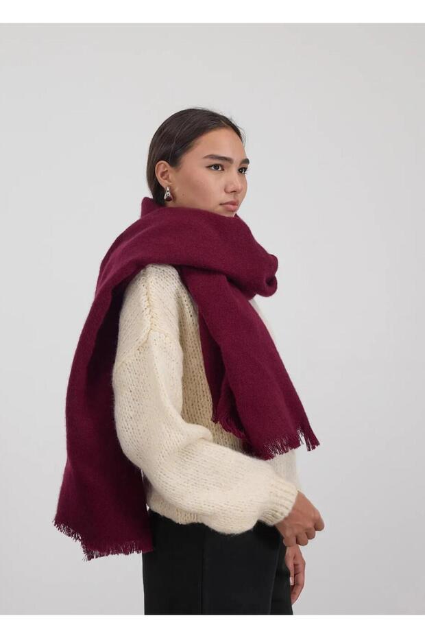 Eșarfă moale simplă groasă - 1