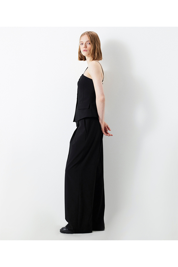 Çıkarılabilir askılı bluz - 5