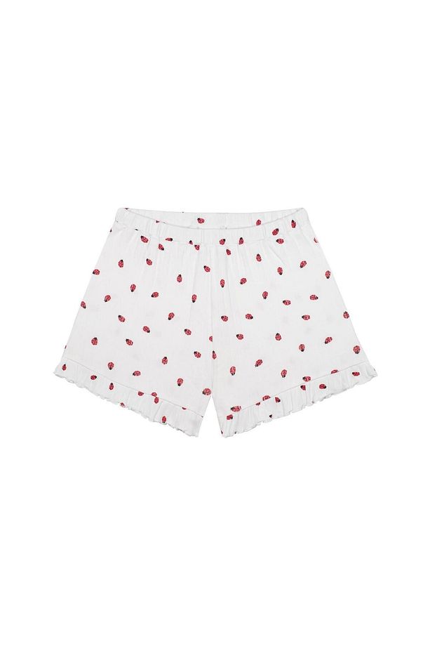 Fırfırlı Şortlu Pijama - 3