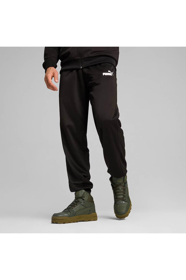 Sports Club Poly Men's Black Sweatpants