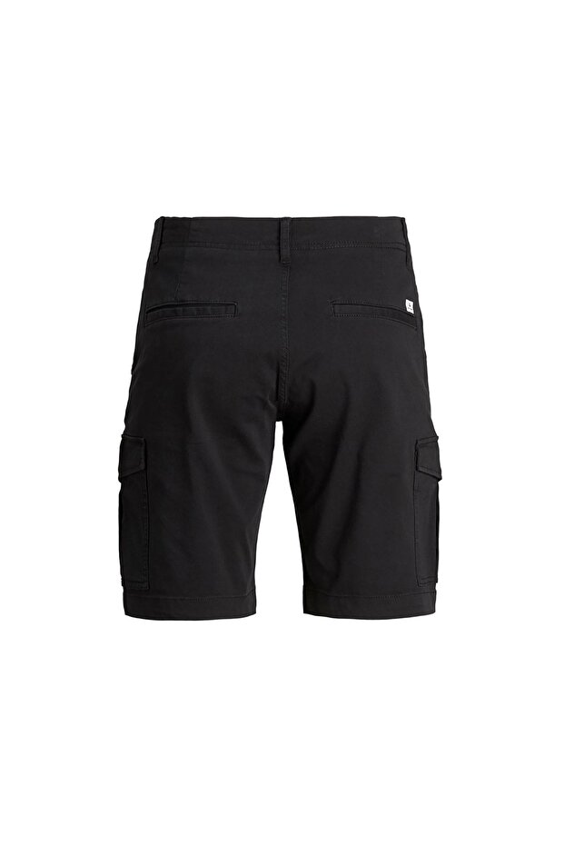 Erkek Siyah Kargo Şort 12182555 - 3