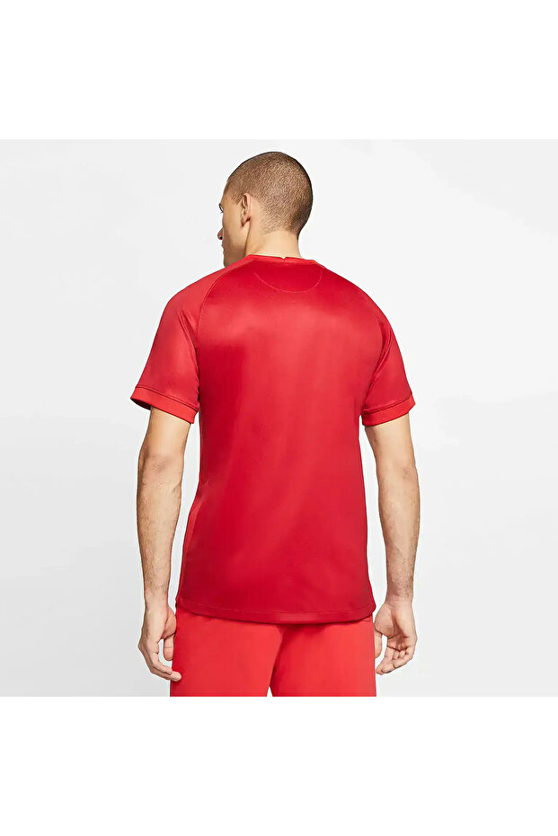 Türkiye 2020 Milli Takım Deplasman Erkek Kırmızı Yuvarlak Yaka Forma - 2