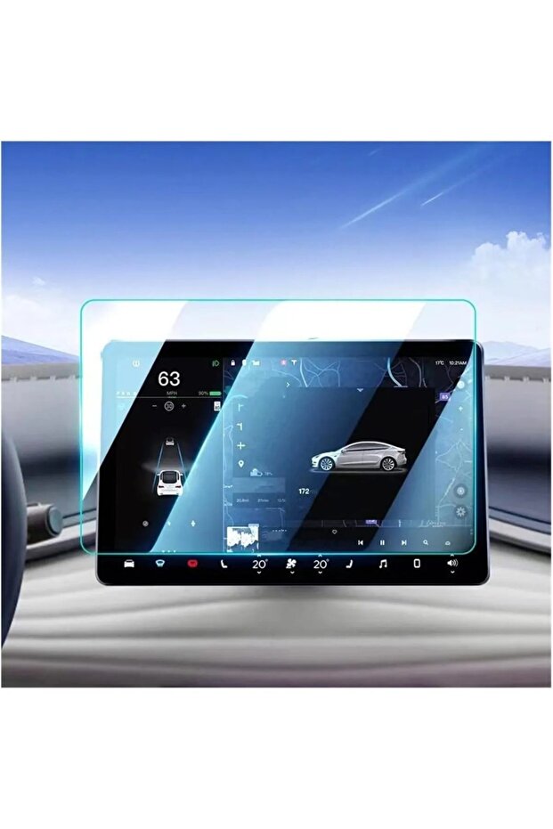 Byd Tang 15.6 Inch Multimedia and 12.3 Inch Instrument Compatible 9H Nano Screen Protector 2024-2025