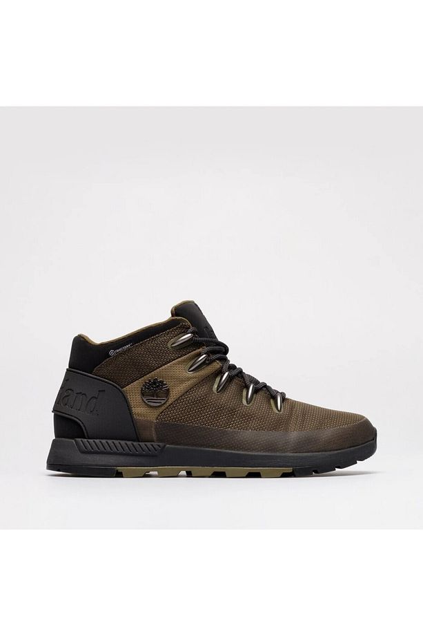 Sprint Trekker Mid Lace Up Waterproof Erkek Yeşil Bot - 2