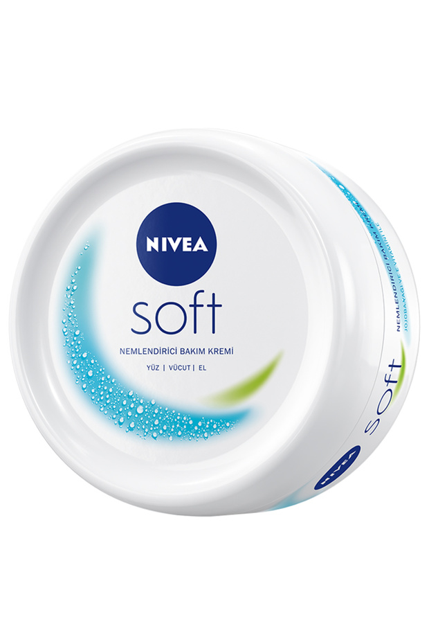 Soft Moisturizing Care Cream 300 ml with Jojoba Oil, Vitamin E, for Hands, Face and Body