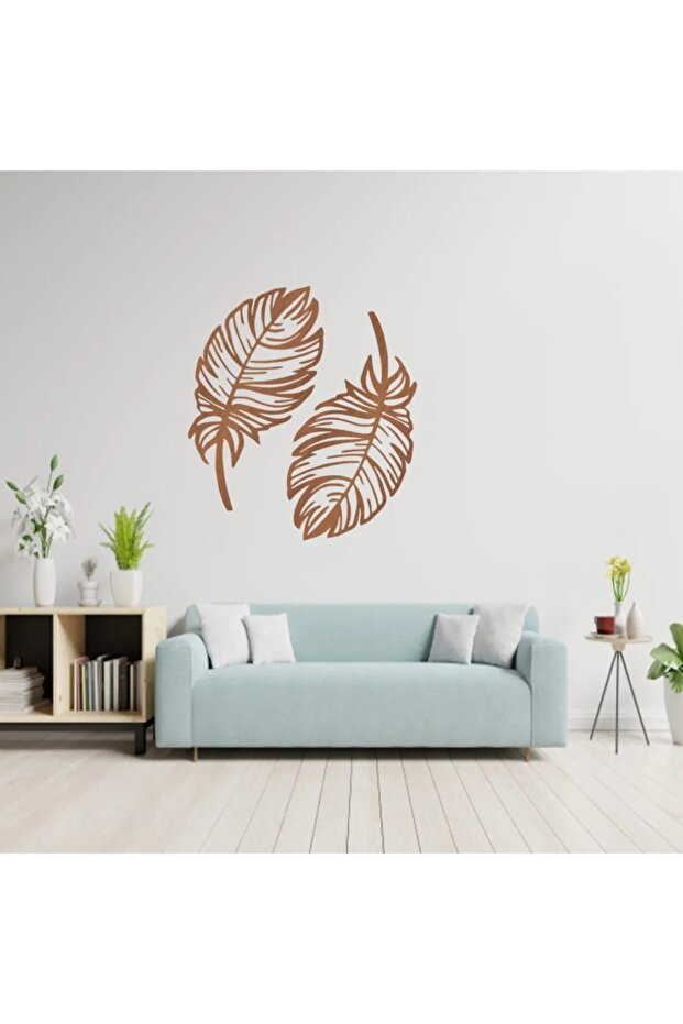 Dekoratif Kuş Tüyü Ikili Set - 1