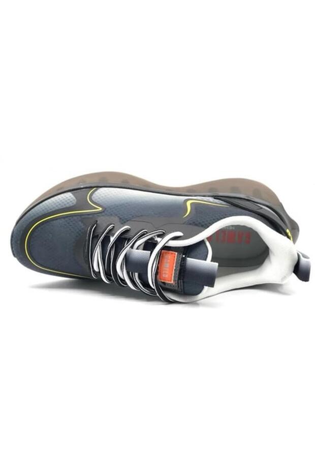 Dash Erkek Sneaker Ayakkabı - Siyah-Sarı - 3